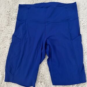 Fast and free high rise shorts